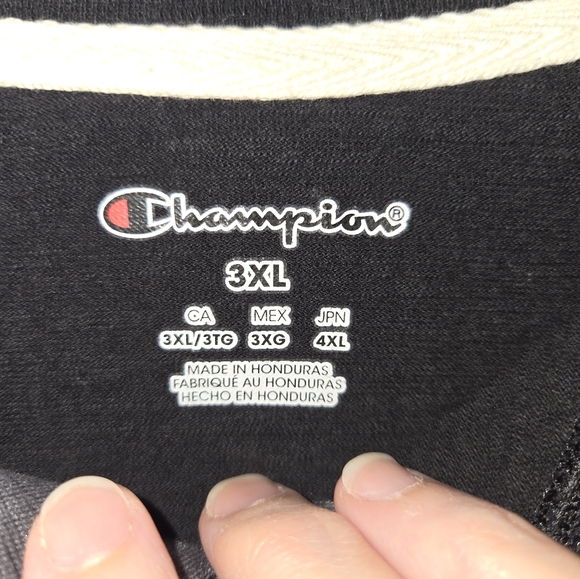 Champion Men's 3XL Long Sleeve Henley - Picture 6 of 10
